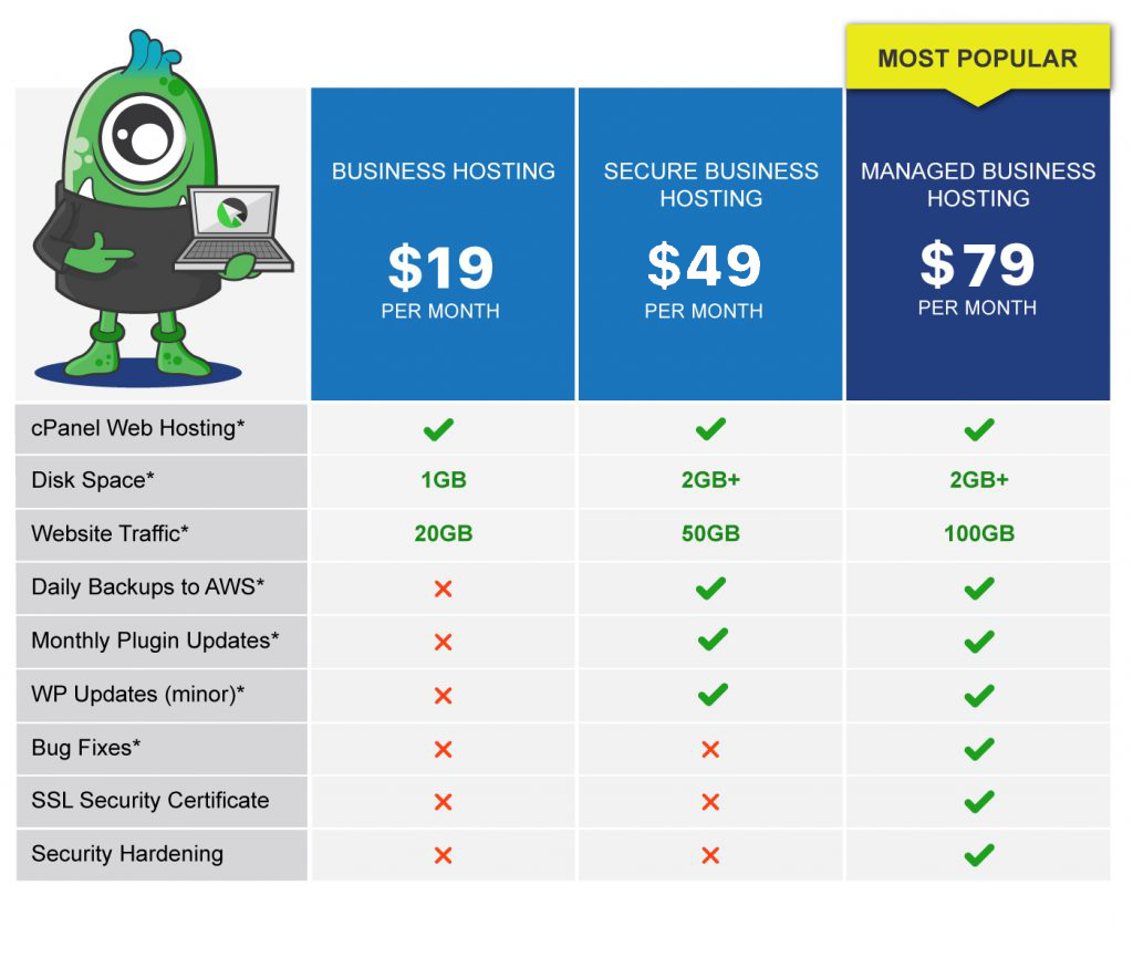 Hosting Packages | ThatWebCompany